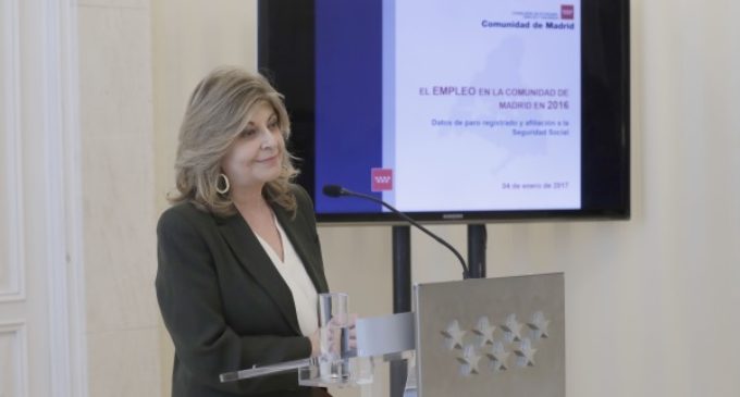 La Comunidad cierra 2016 con 94.753 nuevos trabajadores y una bajada del paro de 46.985 personas