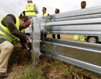 El Plan de instalación de barreras de protección para motoristas ya está ejecutado al 80%