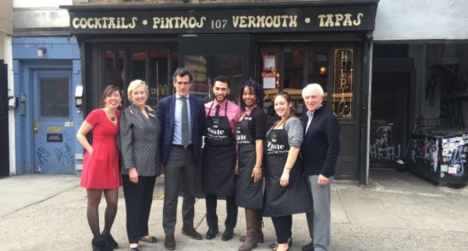 Chaguaceda presenta en Nueva York las becas para cocineros americanos