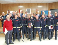 Homenaje anual a los bomberos de la Comunidad de Madrid