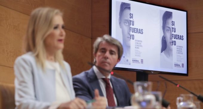Cifuentes presenta una campaña de sensibilización y nuevas medidas de prevención contra el acoso escolar