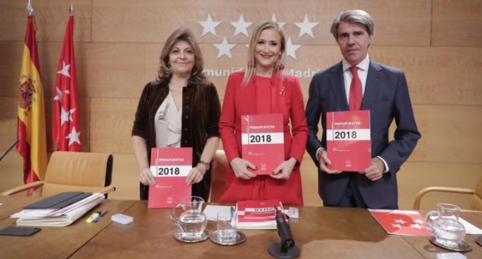 El presupuesto regional para 2018 alcanzará los 19.331 millones, un 4,28 % más que en 2017