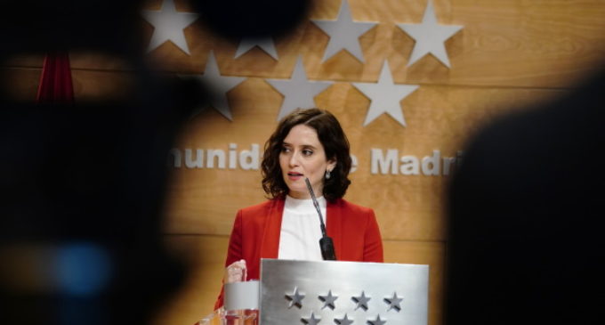 Intervención de Isabel Díaz Ayuso, presidenta de la Comunidad de Madrid, en Rueda de Prensa tras el Consejo de Gobierno