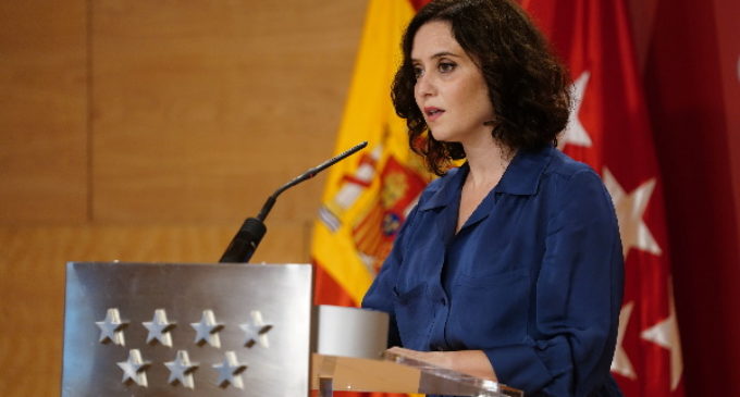 Declaración de la presidenta de la Comunidad de Madrid, Isabel Díaz Ayuso