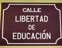 YoLibre.org pide dedicar en cada municipio una calle a la «Libertad de Educación»