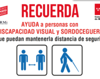Campaña en Madrid para el uso seguro del transporte público para las personas con discapacidad