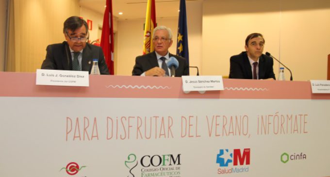 La Comunidad y el Colegio de Farmacéuticos refuerzan este verano la protección de la salud de los madrileños