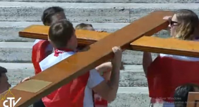 JMJ: los jóvenes de Cracovia entregan la cruz a los jóvenes de Panamá