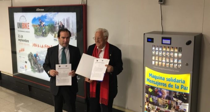 La Comunidad de Madrid y Mensajeros de la Paz colaboran en la recogida de alimentos y otros servicios básicos en la red de Metro