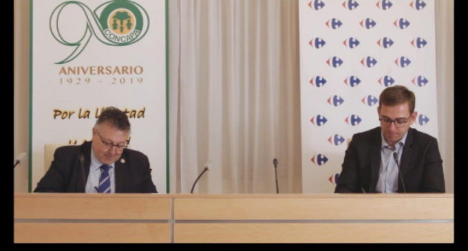Acuerdo de colaboración entre CONCAPA y Carrefour en apoyo de los hábitos saludables de alimentación