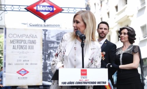 Cifuentes se compromete a que Metro de Madrid siga siendo un referente de modernidad y competitividad