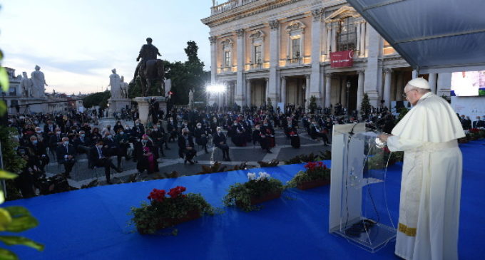 Ceremonia del Encuentro por la Paz: Discurso del Papa Francisco