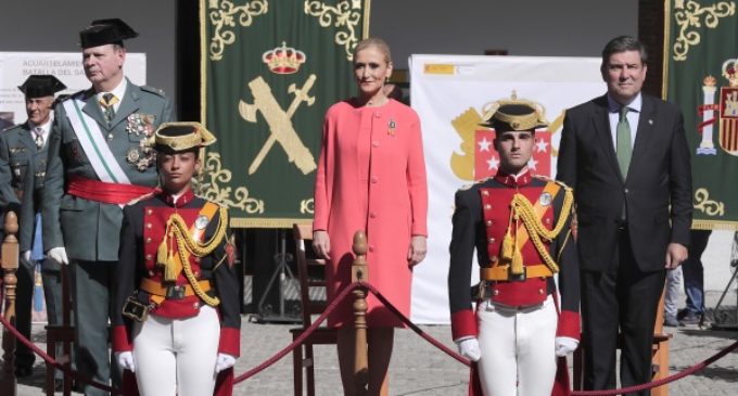Cifuentes, en la celebración de la Patrona de la Guardia Civil que ha tenido lugar en Madrid