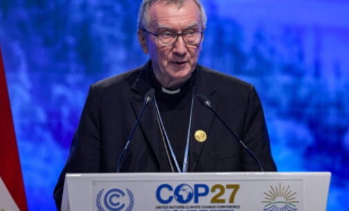 Clima, Parolin: Poco tiempo para corregir el rumbo, no desperdiciar esta oportunidad