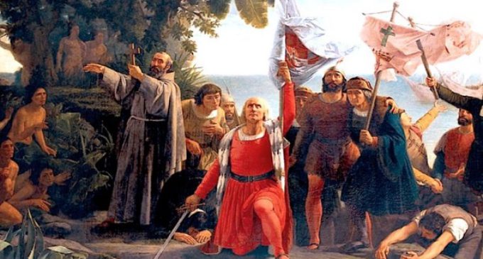 El 12 de octubre de 1492 inició la evangelización de América