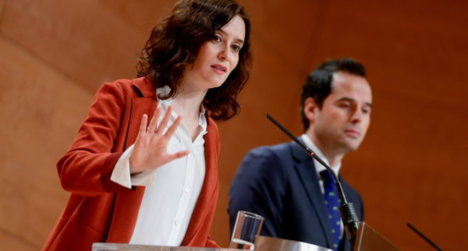 Díaz Ayuso: “Pondremos todos los mecanismos a nuestro alcance para blindarnos de cualquier tipo de adoctrinamiento político en las aulas”