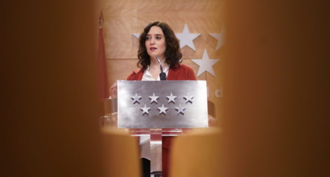 8.1.2020: Comparecencia pública de la presidenta de la Comunidad de Madrid, Isabel Díaz Ayuso
