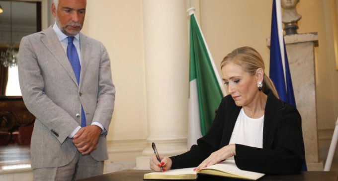 Cifuentes expresa al pueblo italiano la solidaridad de los madrileños tras el terremoto