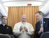 Texto completo de la conferencia de prensa del Papa en el vuelo de regreso de Fátima