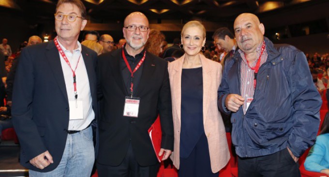 Cristina Cifuentes asiste a la clausura del XIV Congreso de UGT MADRID
