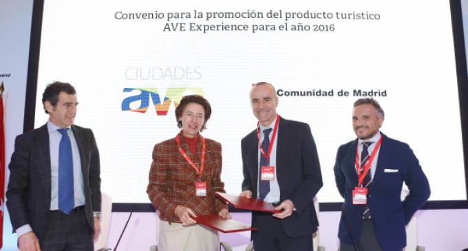 La Comunidad de Madrid firma un convenio para fomentar viajes personalizados a la región en AVE