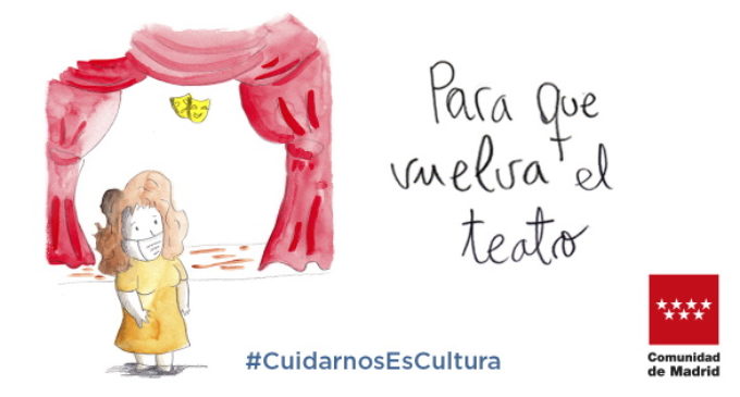 La Comunidad de Madrid lanza la iniciativa Cuidarnos Es Cultura para promover el uso de la mascarilla en espacios culturales