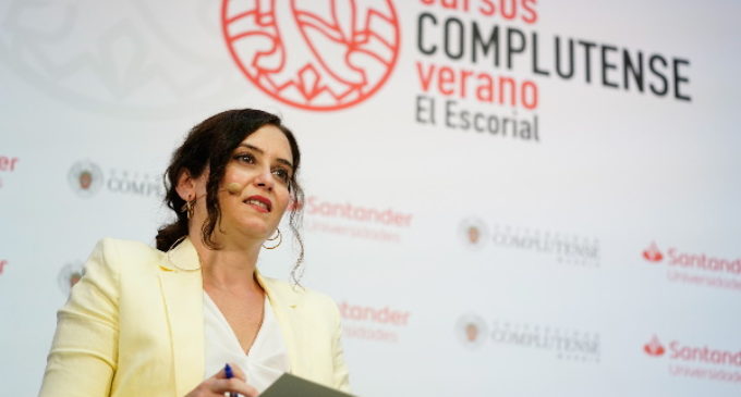 Díaz Ayuso:Madrid seguirá como “polo de atracción para futuras generaciones” con políticas basadas en la libertad