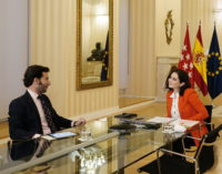 Díaz Ayuso: “Debemos ser capaces de crear proyectos para que los jóvenes se sientan representados y se queden en España”