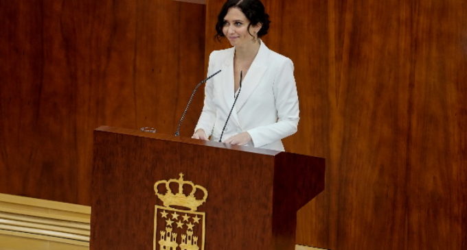 Díaz Ayuso: “La Comunidad de Madrid se ha convertido en el primer muro donde se estrellan todas las políticas del Gobierno central”