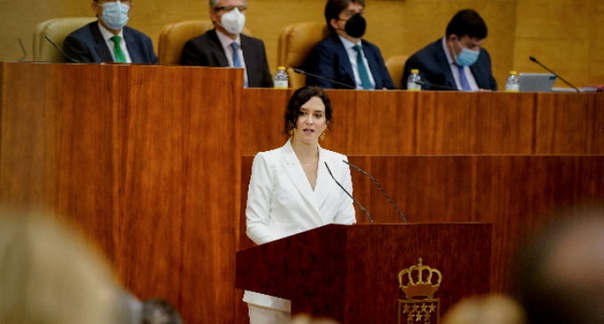 Díaz Ayuso blindará con una Ley la autonomía fiscal de la Comunidad de Madrid