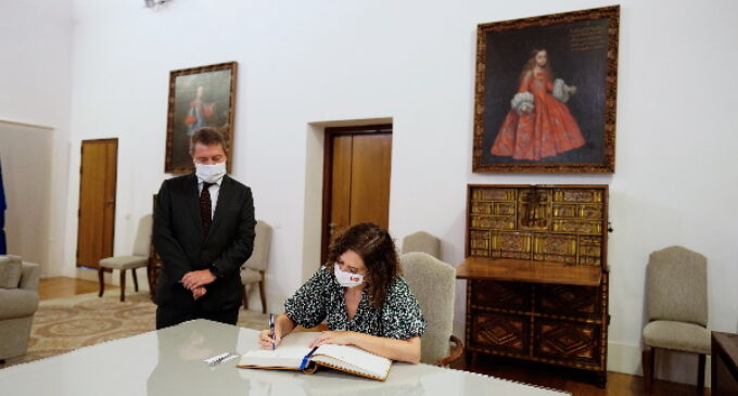 Díaz Ayuso estudiará con García-Page un eje turístico y cultural para revitalizar Aranjuez