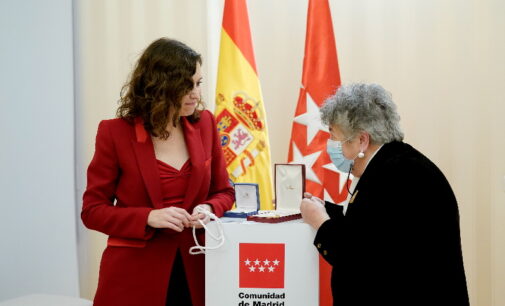 Díaz Ayuso recibe la Medalla de la Beata María Ana de Jesús