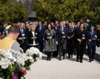 Díaz Ayuso asiste al homenaje a las víctimas de los atentados del 11-M organizado por la AVT con motivo del 19º aniversario