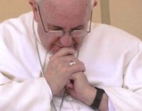 Francisco pide que la respuesta a la violencia sea el Evangelio