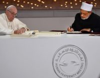Desde Arabia, una apuesta (inédita) por la fraternidad y la paz