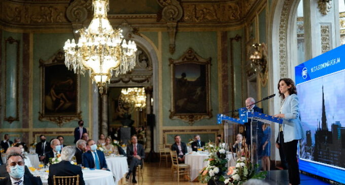 Díaz Ayuso: “El destino del mundo y el futuro de la libertad se juegan en Hispanoamérica”