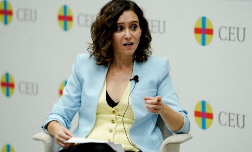 Díaz Ayuso: “Mientras Madrid siga siendo faro para los demás, hay esperanza”