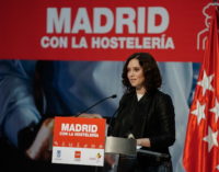 Díaz Ayuso a la hostelería: “Gracias a vosotros no perdemos la identidad”