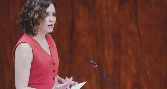 Díaz Ayuso, ante la propuesta fiscal de Lobato, anima al PSOE a debatir internamente qué quieren para los madrileños porque Sánchez “se ha fijado como objetivo subirles los impuestos”