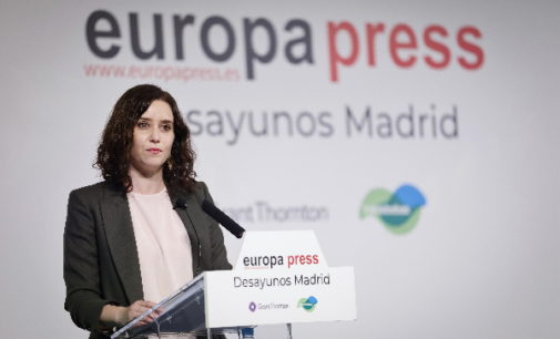 Díaz Ayuso anuncia la puesta en marcha de una estrategia integral de cuidados en el post-COVID