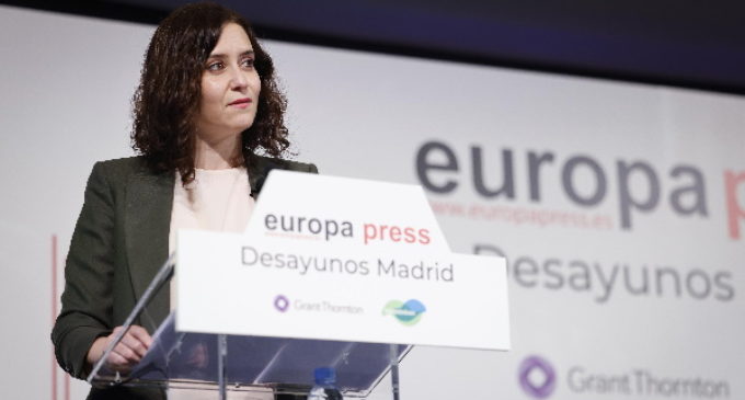 Díaz Ayuso anuncia un programa para combatir los efectos de la pandemia en los mayores dependientes