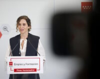 Díaz Ayuso anuncia la renovación automática de la demanda de empleo de los ciudadanos afectados por la DANA para evitar desplazamiento a las oficinas
