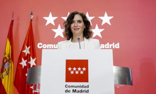 Díaz Ayuso anuncia que la Comunidad de Madrid eliminará todos los impuestos propios