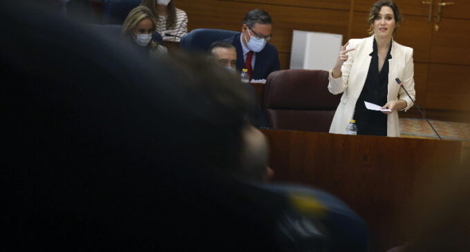 Díaz Ayuso: “Podrán emponzoñar los debates una y otra vez, pero el tiempo nos da la razón. Ya me han llevado 19 veces a los tribunales sin éxito”