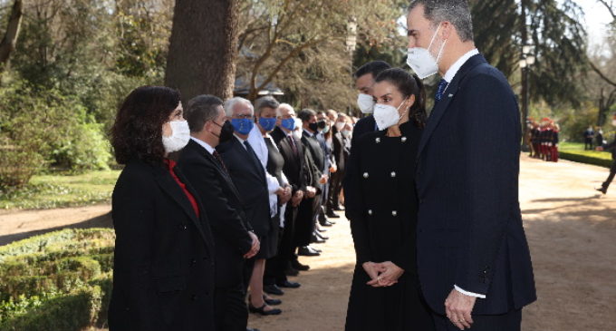 Díaz Ayuso en el acto de Estado en memoria de las Víctimas del Terrorismo presidido por los Reyes