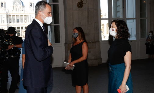 Díaz Ayuso asiste al homenaje de Estado a las víctimas de la pandemia del COVID-19 y de reconocimiento al personal sanitario
