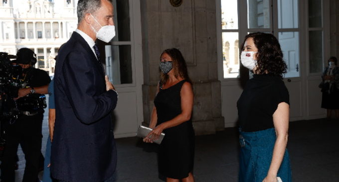 Díaz Ayuso asiste al homenaje de Estado a las víctimas de la pandemia del COVID-19 y de reconocimiento al personal sanitario
