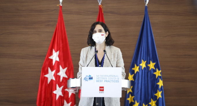 Díaz Ayuso en el Hospital Enfermera Isabel Zendal: “El modelo de Madrid contra el COVID-19 ha llamado la atención en todo el mundo”