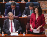 Díaz Ayuso acusa a la izquierda de “recurrir a la sanidad pública y sembrar el terror” cada vez que le va mal en Madrid