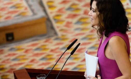 Díaz Ayuso garantiza seguir trabajando ante los “retos complicados” de los próximos meses: “Ante la oscuridad y el miedo, Madrid es luz, única y de todos”
